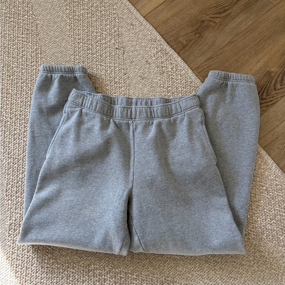 TNA CozyAF Cozy Fleece Boyfriend Sweatpants